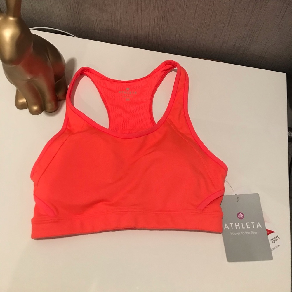 NEW Athleta sports bra XS Double Dare